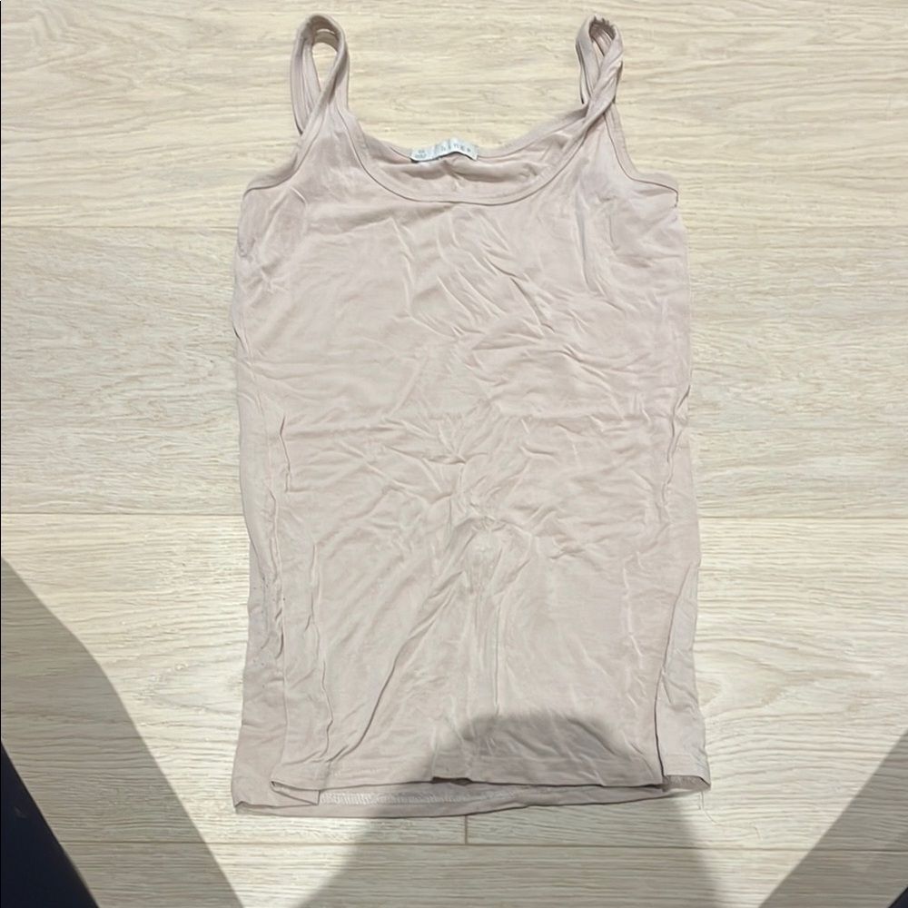 Women's Beige Tank Top Hinge